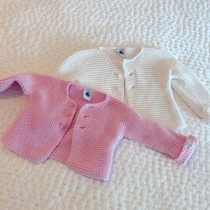 Set of Two Petit Bateau Sweaters